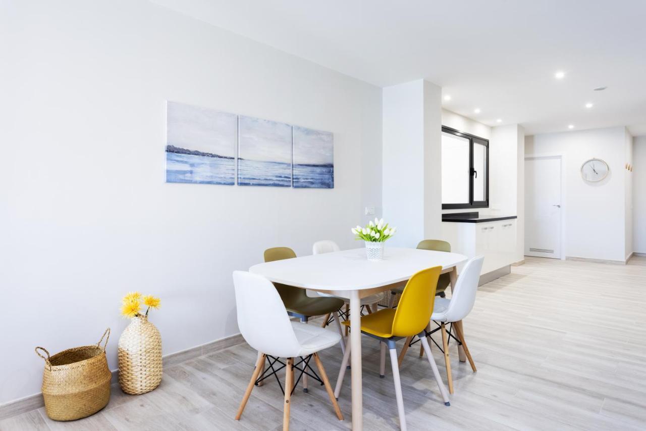 New 140M2 Loft-Style Flat At Town Heart, 3 Beaches Close Casa Leon El Médano المظهر الخارجي الصورة
