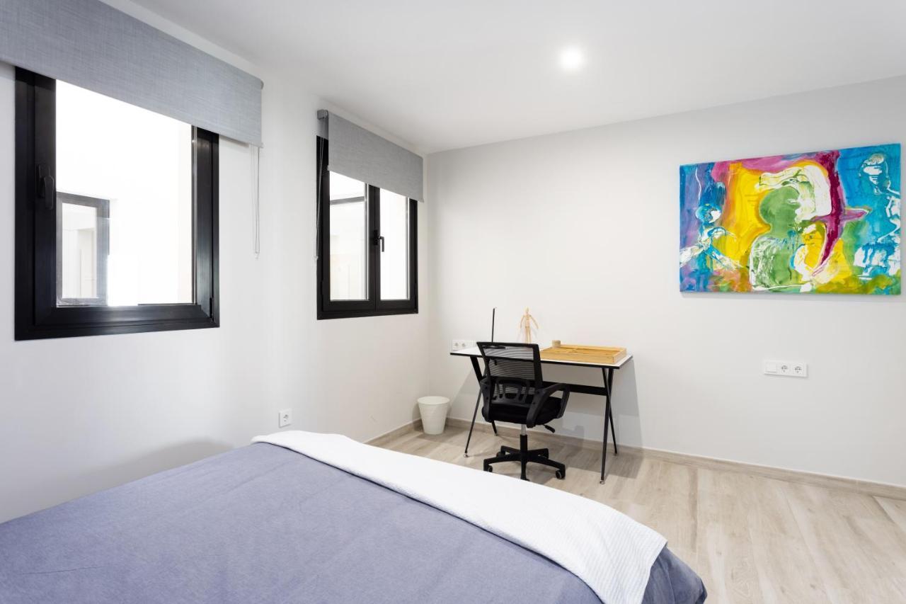 New 140M2 Loft-Style Flat At Town Heart, 3 Beaches Close Casa Leon El Médano المظهر الخارجي الصورة